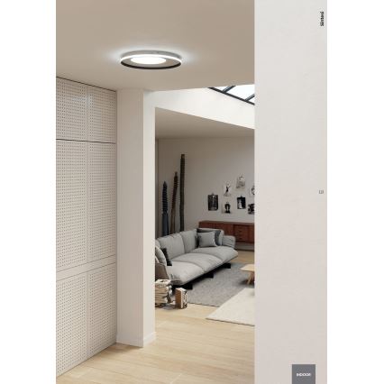 Redo 05-959 - Dimbare LED plafondlamp SINTESI LED/45W/230V diameter 45 cm 3000-6000K + afstandsbediening