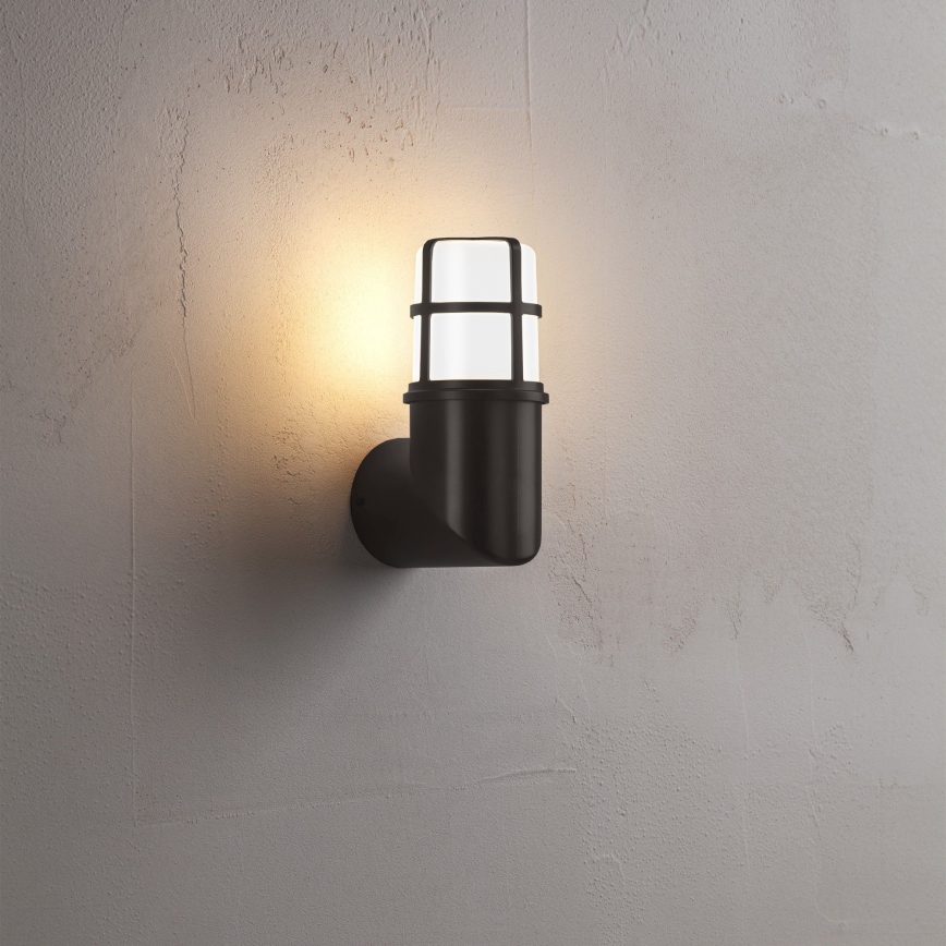 Redo 90198 - Wandlamp voor buiten TRITON 1xE27/28W/230V IP54 zwart