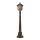 Redo 9961 - Buitenlamp BREMEN 1xE27/42W/230V IP23 goud/patina