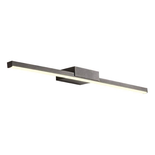 Redo01-3270 - LED Badkamer spiegelverlichting ASTON LED/12W/230V 60 cm CRI 90 IP44 zwart