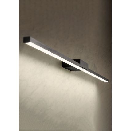 Redo01-3270 - LED Badkamer spiegelverlichting ASTON LED/12W/230V 60 cm CRI 90 IP44 zwart