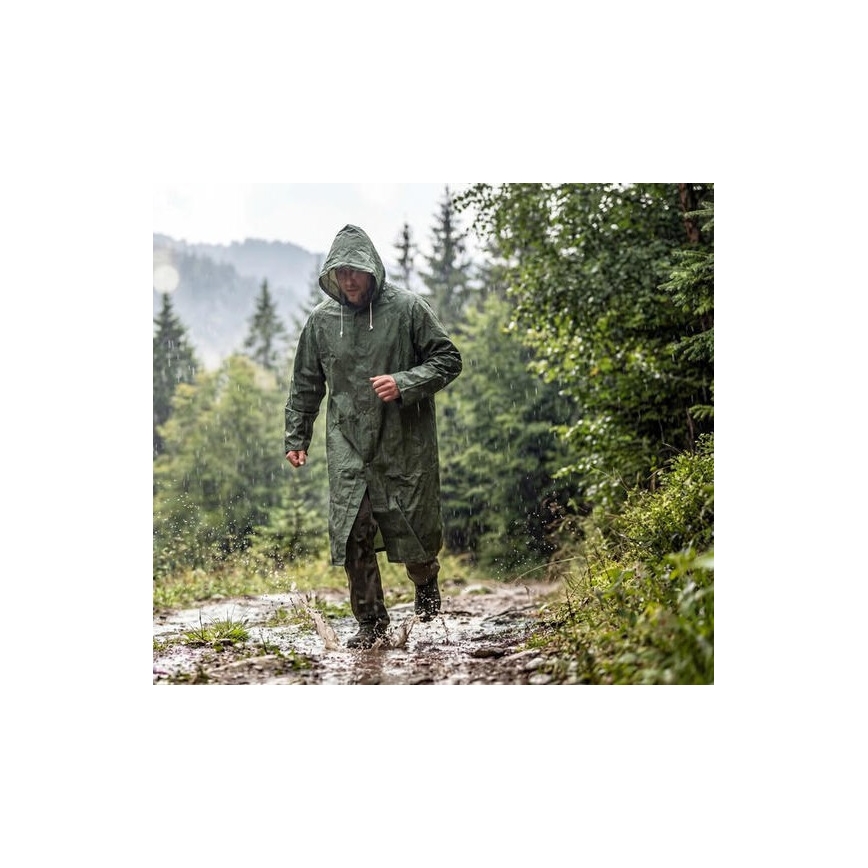 Regenponcho 120 cm, groen