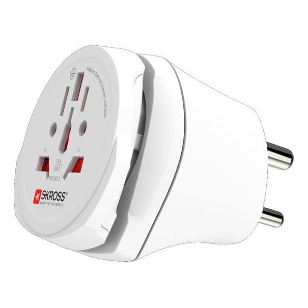 Reisadapter voor India type D