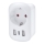 Reisadapter voor VK 230V 2x USB-A + 1x USB-C