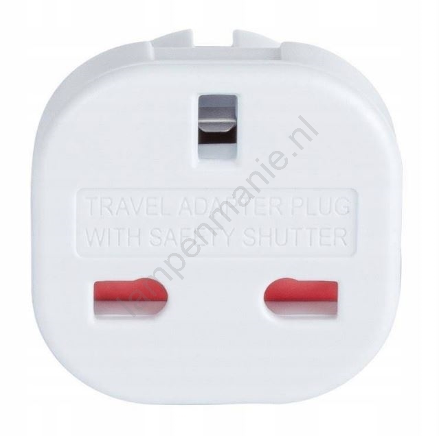 Zenitech - Reisadapter Duitsland Naar Frankrijk - Mannelijke FR Naar Vrouwelijke Duitse Stopcontact - Wit - Schuko - 230V 16A 3680W - Compact - 2 Jaar Garantie - 0.03m