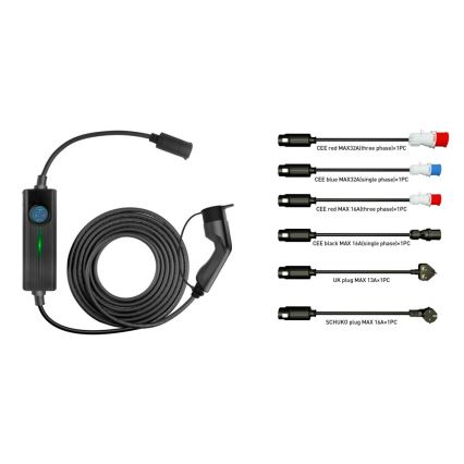 Reislaadstation voor elektrische auto's 32A 16kW