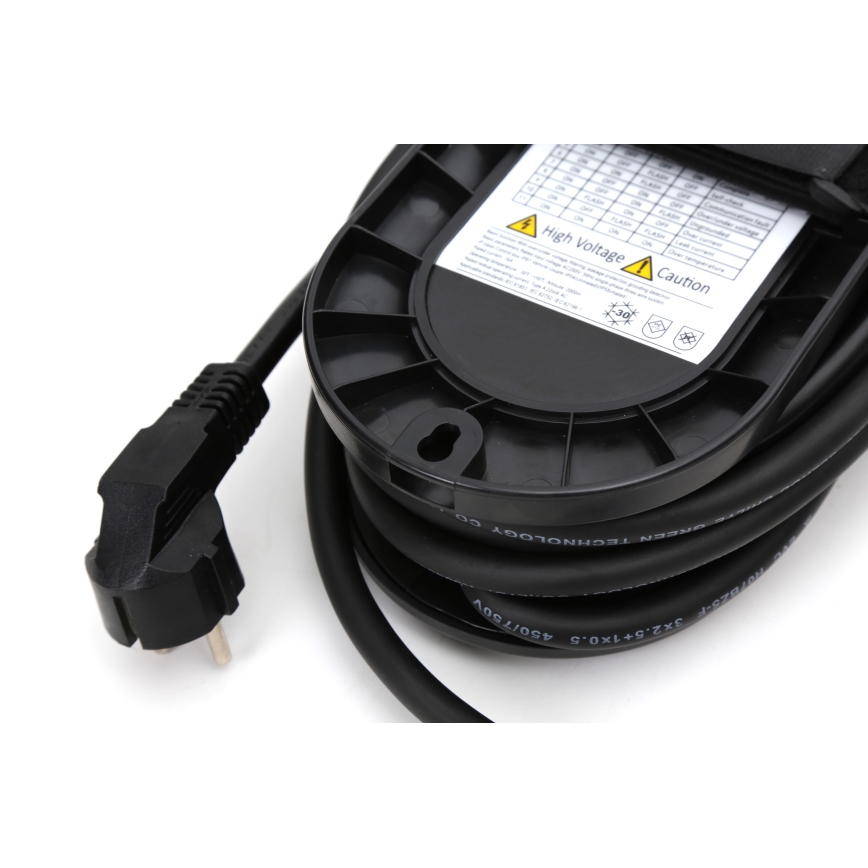 Reislaadstation voor elektrische auto's van het type 2 EV/PHEV SCHUKO 16A 3,7kW 5m