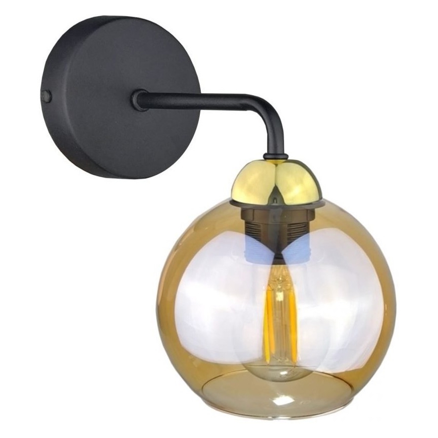 Vervangingsglas voor wandlamp AMBER - bruin gerookt