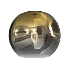 Reserve glas MONTE E27 diameter 15 cm grijs/goud