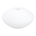 Reserve glas voor kroonluchter E14 diameter 15 cm wit