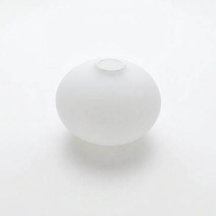 Reserve glas voor kroonluchter E14 diameter 15 cm wit