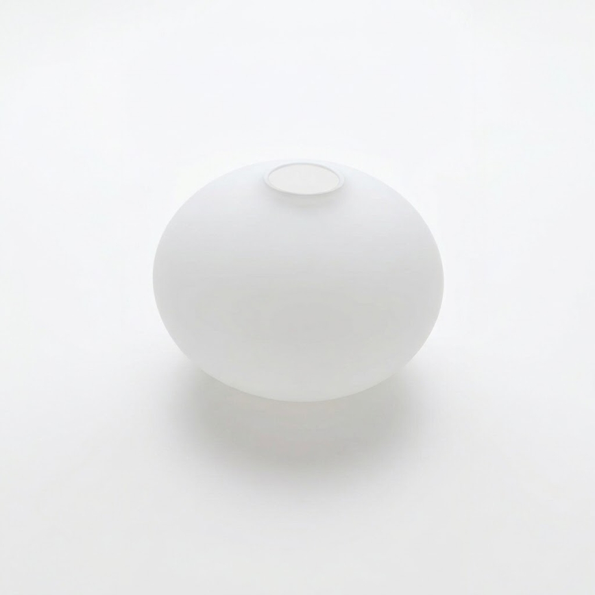 Reserve glas voor kroonluchter E14 diameter 15 cm wit