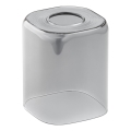 Reserve glas voor kroonluchter E27 11x9,5 cm grijs
