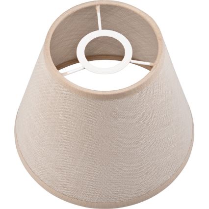 Vervangende lampenkap voor kroonluchter en wandlamp ANTONIO E14 120x150 mm beige
