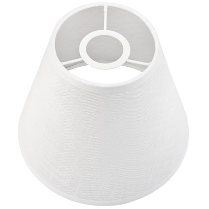 Vervangende lampenkap voor kroonluchter en wandlamp ANTONIO E14 140x160 mm wit