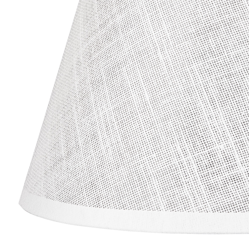 Vervangende lampenkap voor kroonluchter en wandlamp ANTONIO E14 140x160 mm wit
