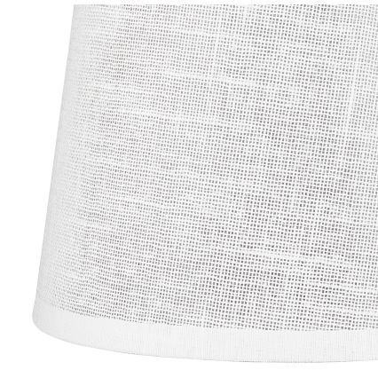 Vervangende lampenkap voor kroonluchter en wandlamp ANTONIO E14 150x120 mm wit