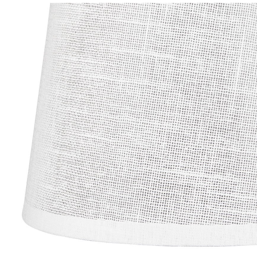 Vervangende lampenkap voor kroonluchter en wandlamp ANTONIO E14 150x120 mm wit