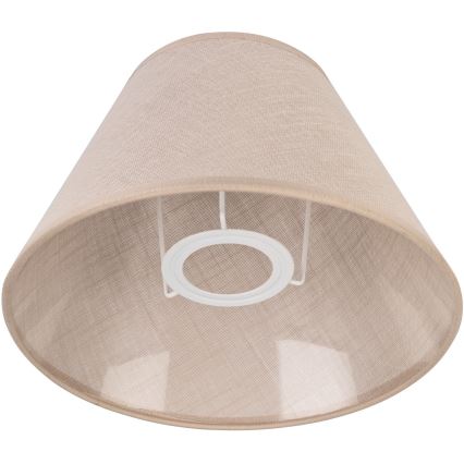 Vervangingsglas voor tafellamp JUTA E27 diameter 19 cm beige
