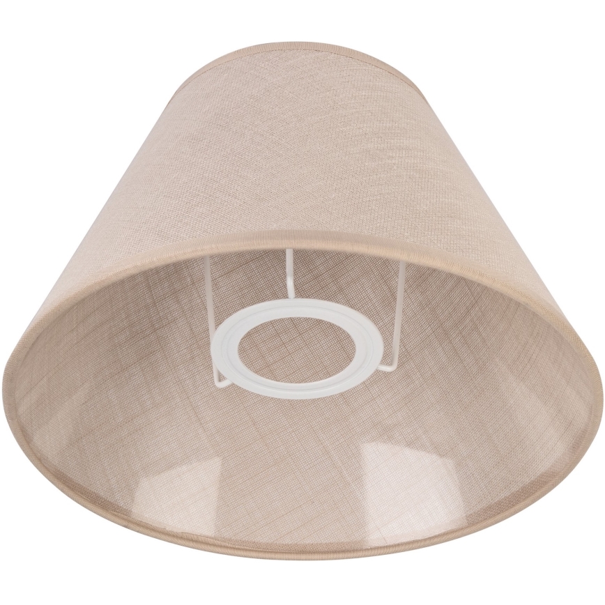 Vervangingsglas voor tafellamp JUTA E27 diameter 19 cm beige