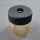 Reserveglas voor kroonluchter AMBER E27, Ø 14 cm, zwart/gerookt‑beige