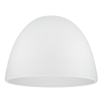 Reserveglas voor kroonluchter E27 pr. 18 cm wit