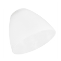 Reserveglas voor kroonluchter, tafellamp, vloerlamp, wandlamp en plafondlamp MIRANDA E27 110x130 mm wit