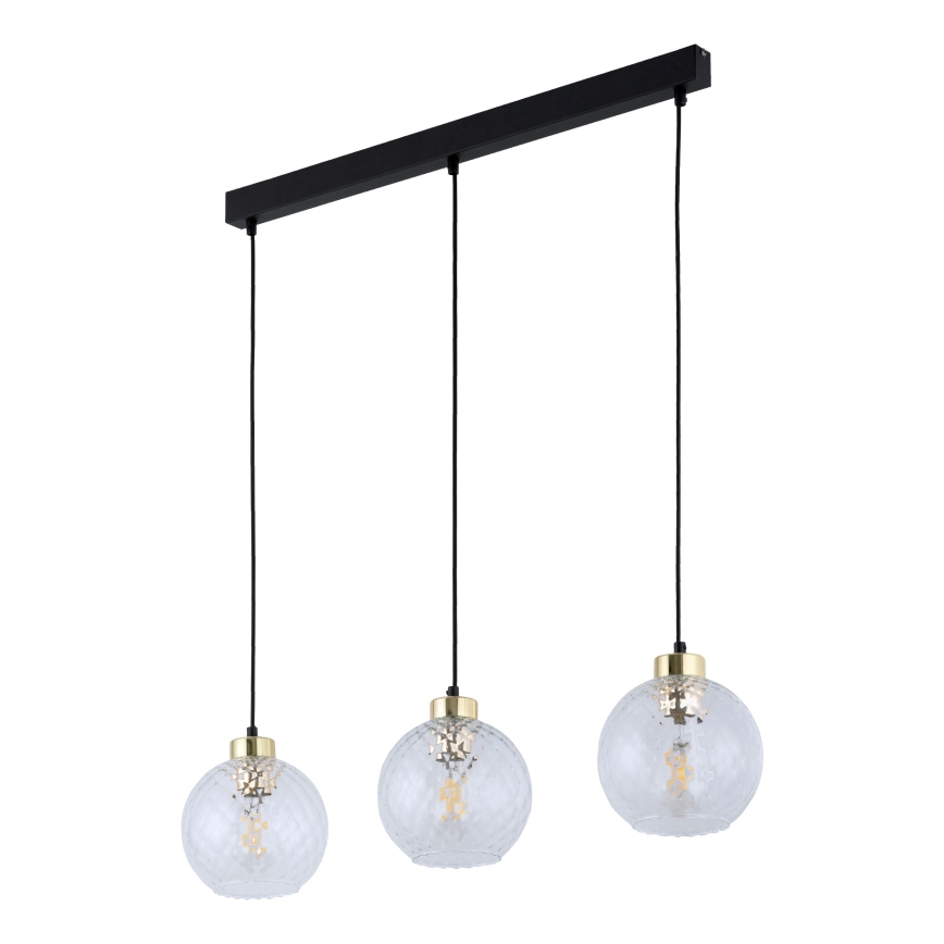 Reserveglas voor wandlamp en kroonluchter DEVON, diameter 18 cm, helder