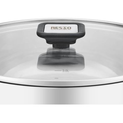 Resto - Kookpan met deksel ANSER 5,8 l 24 cm