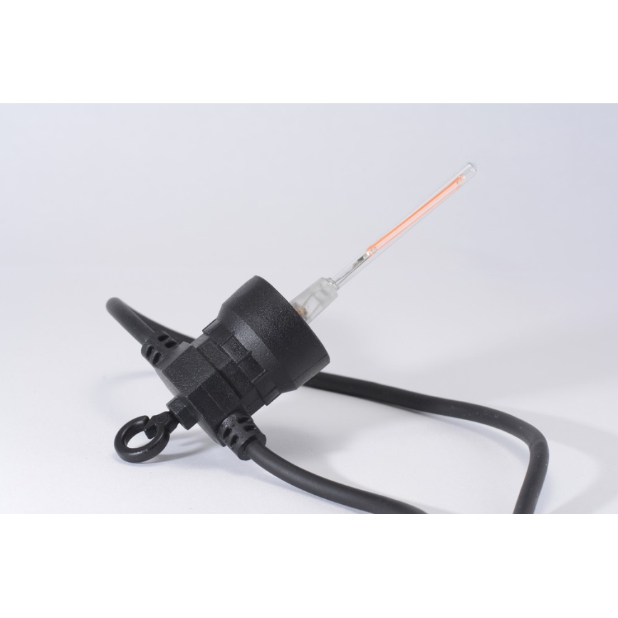 Decoratieve LED Lichtketting voor Buiten 10xA60 7,5m IP44 warm wit