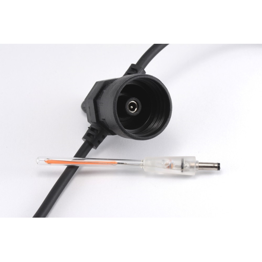 Decoratieve LED Lichtketting voor Buiten 10xA60 7,5m IP44 warm wit