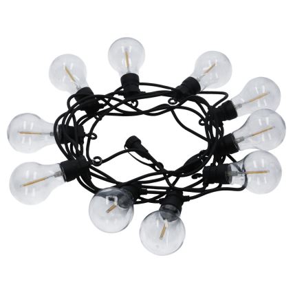 Decoratieve LED Lichtketting voor Buiten 10xA60 7,5m IP44 warm wit