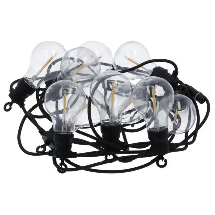 Decoratieve LED Lichtketting voor Buiten 10xA60 7,5m IP44 warm wit