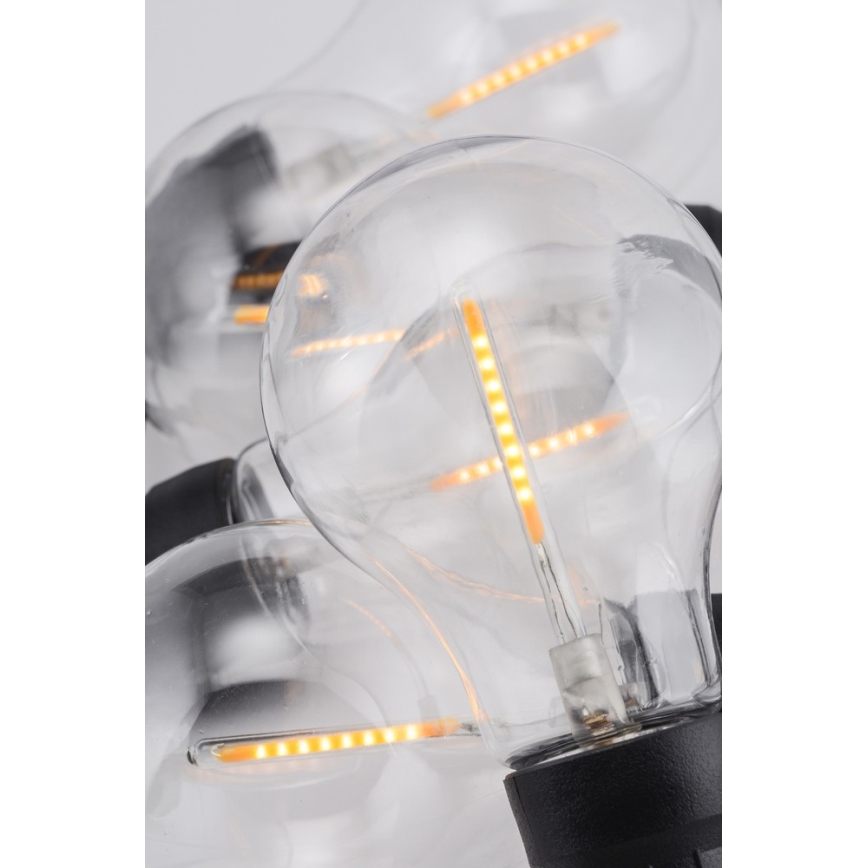 Decoratieve LED Lichtketting voor Buiten 10xA60 7,5m IP44 warm wit