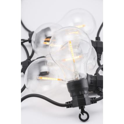 Decoratieve LED Lichtketting voor Buiten 10xA60 7,5m IP44 warm wit