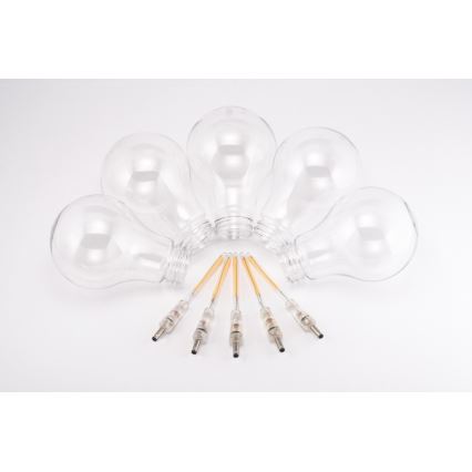 Decoratieve LED Lichtketting voor Buiten 10xA60 7,5m IP44 warm wit
