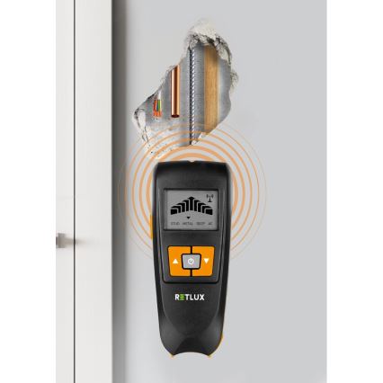 Digitale ondergrondse detector 4in1 9V 1x6LR61