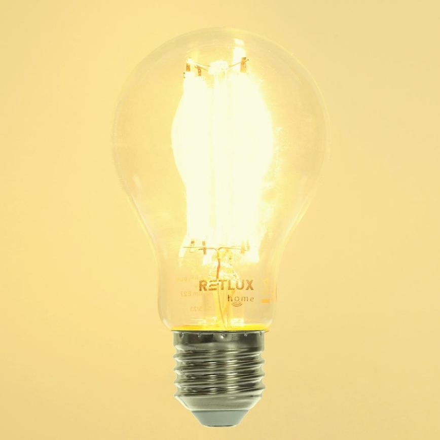 Dimbare LED Lamp FILAMENT A60 E27/7W/230V 2700-6500K Wi-Fi Tuya