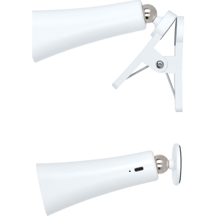 Retlux - Dimbare oplaadbare 3-in-1 LED-lamp LED/3W/5V 1200 mAh wit