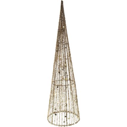 Kerst LED Decoratie LED/2xAA 50 cm kegel