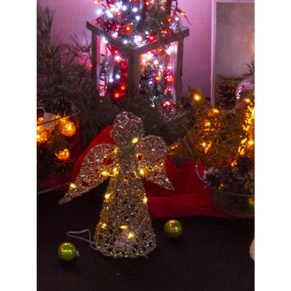 Kerst LED Decoratie LED/2xAA engel