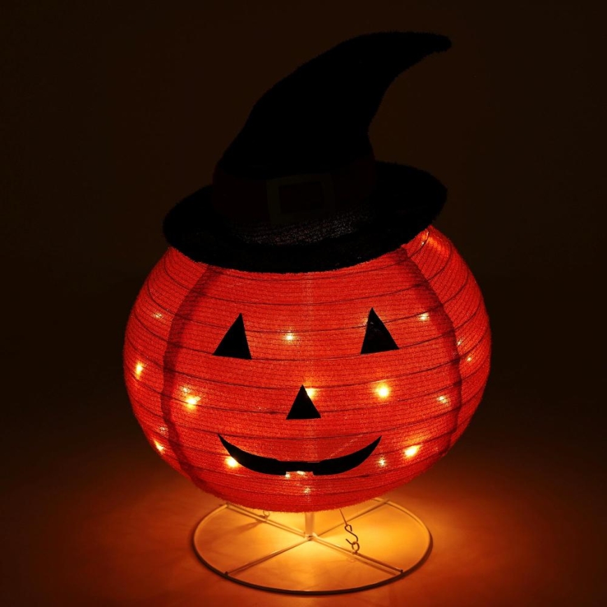 LED Buiten decoratie HALLOWEEN LED/3xAA/warm wit IP44 pumpkin