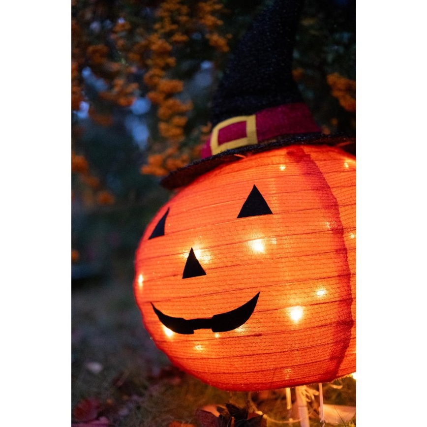 LED Buiten decoratie HALLOWEEN LED/3xAA/warm wit IP44 pumpkin