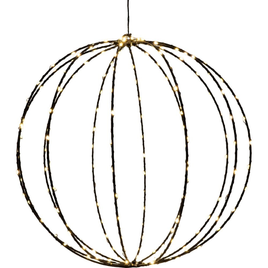 LED buiten kerstdecoratie LED/2,1W/230V Ø 40 cm IP44 warm wit