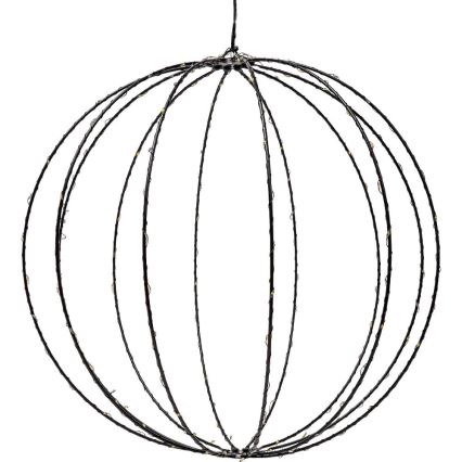 LED buiten kerstdecoratie LED/2,1W/230V Ø 40 cm IP44 warm wit