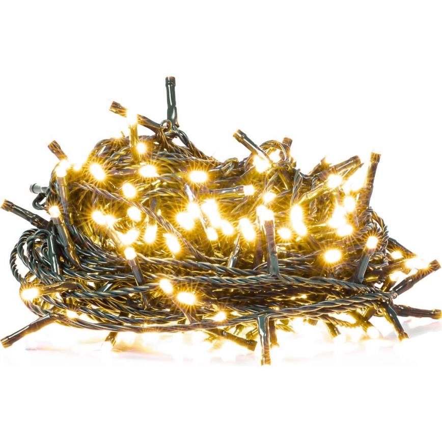 LED buiten kerstsnoer 1000xLED 105m warm wit IP44