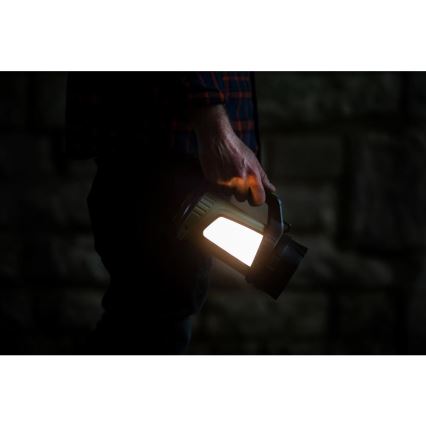 Retlux - LED Dimbaar buitenshuis oplaadbaar zaklamp met een powerbank LED/21W/4400 mAh IP44