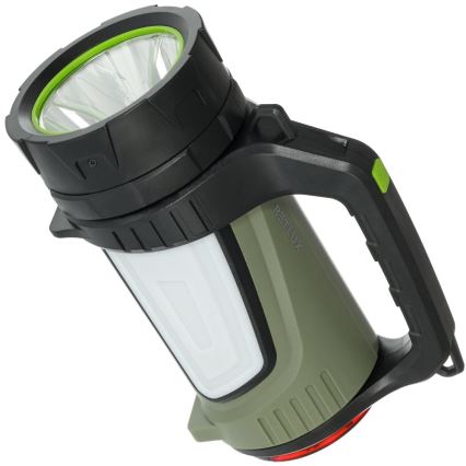 LED Dimbaar buitenshuis oplaadbaar zaklamp met een powerbank LED/21W/4400mAh IP44