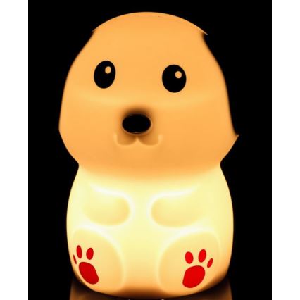 LED Dimbare Kinder Nachtlampje LED/0,4W/1000 mAh Hond