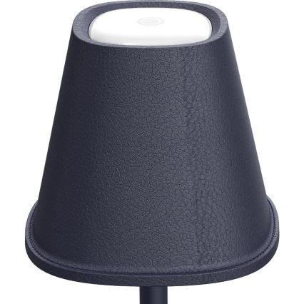 LED Dimbare oplaadbare tafellamp LED/3W/1800 mAh donkerblauw